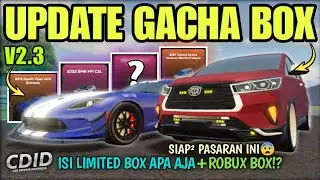 UNBOXING NEW GACHA DAILY BOX CDID UPDATE V2.3, ANY LEGENDS, FULLSPEC HYPE | CDID V2.3 Roblox