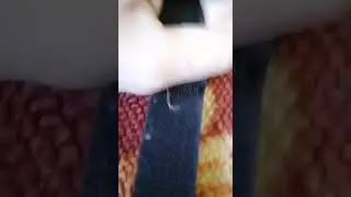 ASMR #velcro sounds #459 (Black velcro strap)
