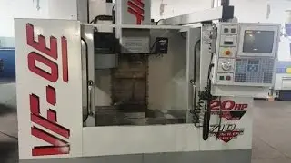 348824 Haas VFOE CNC Vertical Machining Center m/c #348824