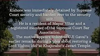 Advocate attempted attack on CJI #news #supremecourt 