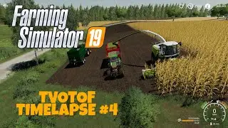 Two Maize Fields and John Deere's - Fs19 TVOTOF Timelaspe #4