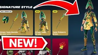 *NEW* GREEN JADE SKIN!  - Fortnite Item Shop January 15th, 2025