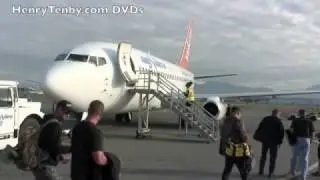 Air North Boeing 737-200 action YVR JULY 22 2014 in HD