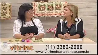 Tapete Barroco Crochê com Cristina Luriko - Vitrine do Artesanato na TV