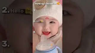 Ranking the Cutest Babies Ever 😍 | Pure Smiles & Heartwarming Moments