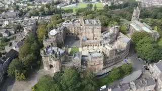 Lancaster castle via drone