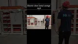 electric sheet metal storage rack China Supplier  #steelstorage