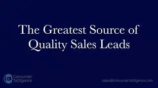 The Greatest Source Of Quality Sales Lead