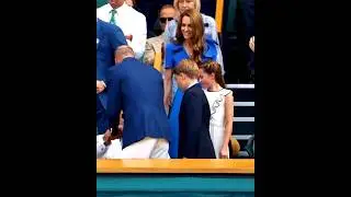 Prince William, Catherine, George and Charlotte Heartfelt Reaction #Wimbledon #2025