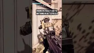 Engineers can really fix anything in battlefield 6 #bf6 #battlefield6 #gaming ￼