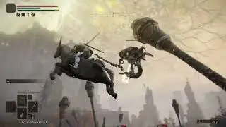 Margit The Fell Boss jumpscare outside the Capital