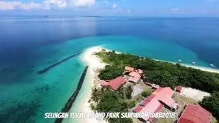 Selingan Turtle Islands Park Sandakan Sabah Malaysia.