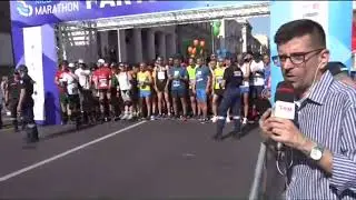 Bari, Med Marathon: la partenza in diretta, con Michele Mitarotondo