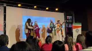 Beautiful Performance of Devotional Songs by a Brazilian Band during the Durgapuja Celebration II