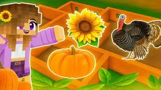 Строим уютный осенний домик в Minecraft 🍂