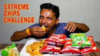Extreme Ever Massive Potato Chips Eating Challenge | Lays Eating Competition | Indian Food Eating