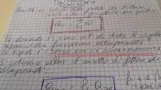 Video lezione sul calcolo della portata in un impianto idrico