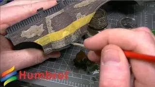 Humbrol - How To Use - Stipple Brushes