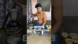 How To Make Protein Powder ❤️💪At Home #proteinpowder