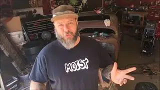 Mounting radiator and exhaust layout - 1937 Rat Rod Build Update 19