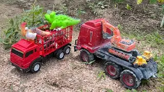 Menemukan Mainan Mobil Balap, Truk Molen, Kereta Api, Tank Baja, Bus Telolet, Pesawat, Excavator.