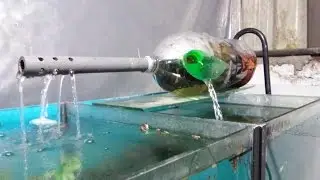 Filtro casero con botella