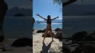 Beach yoga! 