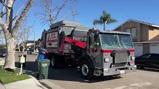 Athens Services Trash Truck #24234 Peterbilt 520 part 3