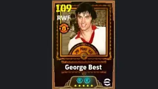 George Best 109 Player Progression and Booster Crafting | Efootball 2026