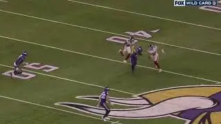 Darius Slayton COSTLY Dropped Pass | Giants vs Vikings | 2023 Wild Card