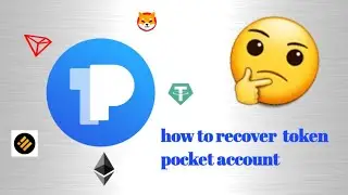 how to recover  our token pocket wallet, token pocket ka account kasa recover kara