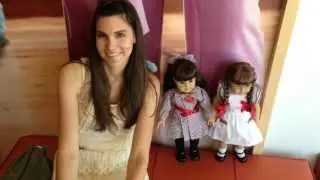 *American Girl Birthday Vlog* Picking out Saige & My AG Bistro Birthday Party!