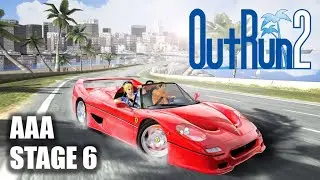 OutRun 2 (Xbox) Mission Mode Playthrough AAA Stage 6