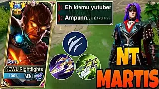 SUN HYPER VS MARTIS HYPER | HOW TO COUNTER MARTIS | SUN BEST BUILD AND EMBLEM 2023 | SUN MLBB #mlbb