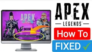 Fix Apex legends unable to connect to ea servers problem today || Apex legends server down today
