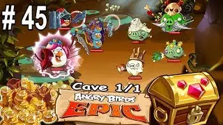 Angry Birds Epic RPG Let's Play - War in the Cave - Cave 1/1 - Android Gameplay #45