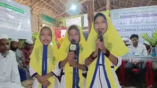 The board is helping Rohingya children get education in their own language.