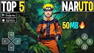 Top 5 Naruto Games For Android & iOS (Under 50MB)