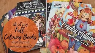 My Adult Coloring Books for Fall | What Should We Color Next?