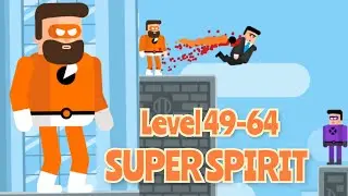 The Superhero League / level 49-64 Super Spirit / chapter 4 Superheroes / Lion Studios game