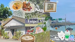 Travel diaries🧳 : Taipei Vlog 🇹🇼 | cat village, Jiufen, creative parks, night markets, food…