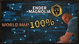 Ender Magnolia - 100% World Map - All secrets and hidden rooms Guide