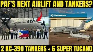 Новые транспортные самолеты ВВС Пакистана: 2 самолета-заправщика KC-390 + 6 самолетов Super Tucano.