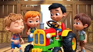 : Nana Monkey Learns to Drive a Tractor! Problem Solving Adventure for Kids