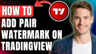 How to Add Pair Watermark on Tradingview, Add Stock Ticker as Background 2026 Easily