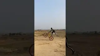 challenge ka day 02 #youtubeshorts #video #stunt #cycle