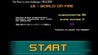 Jet Set Radio Festival (VRChat)  |  Floor is Lava 15 -  World on Fire  |  