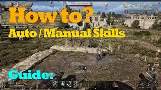 How to Auto skills or Manual skills in Night Crows