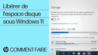 Comment lib&eacute;rer de l&rsquo;espace disque dans Windows 11 | HP Support