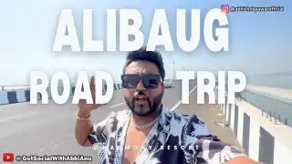 MUMBAI TO ALIBAUG ATAL SETU BRIDGE🛣️|@HARMONY RESORT|ALIBAUG MEIN BHOOT 😱|@GetSocialWithAbhiAnu